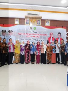 TEMU PAMIT KETUA PENGADILAN NEGERI KELAS I B METRO